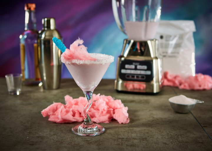 Frostline® Pink Cotton Candy Flavored Soft Serve Mix, Artificially Flavored